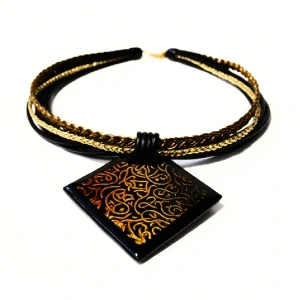 CALLIGRAFIA náhrdelník - GOLD